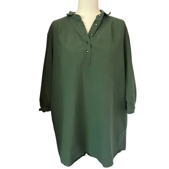 Tuckernuck Pomander Place Green Polly Dress